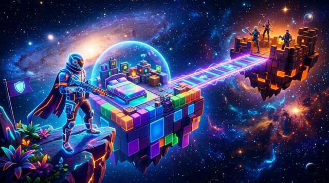Fortnite Bed Wars: Space